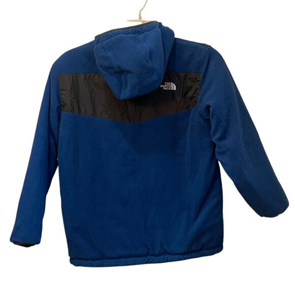 The North Face Reversible Puffer Fleece Full Zip Winter Jacket Large 14/16 - Picture 7 of 12